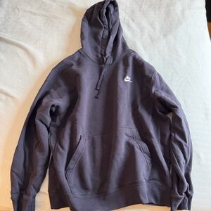 Nike Men's Dark Purple Hoodie